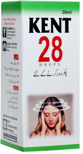 Kent 28 Drops for Vertigo