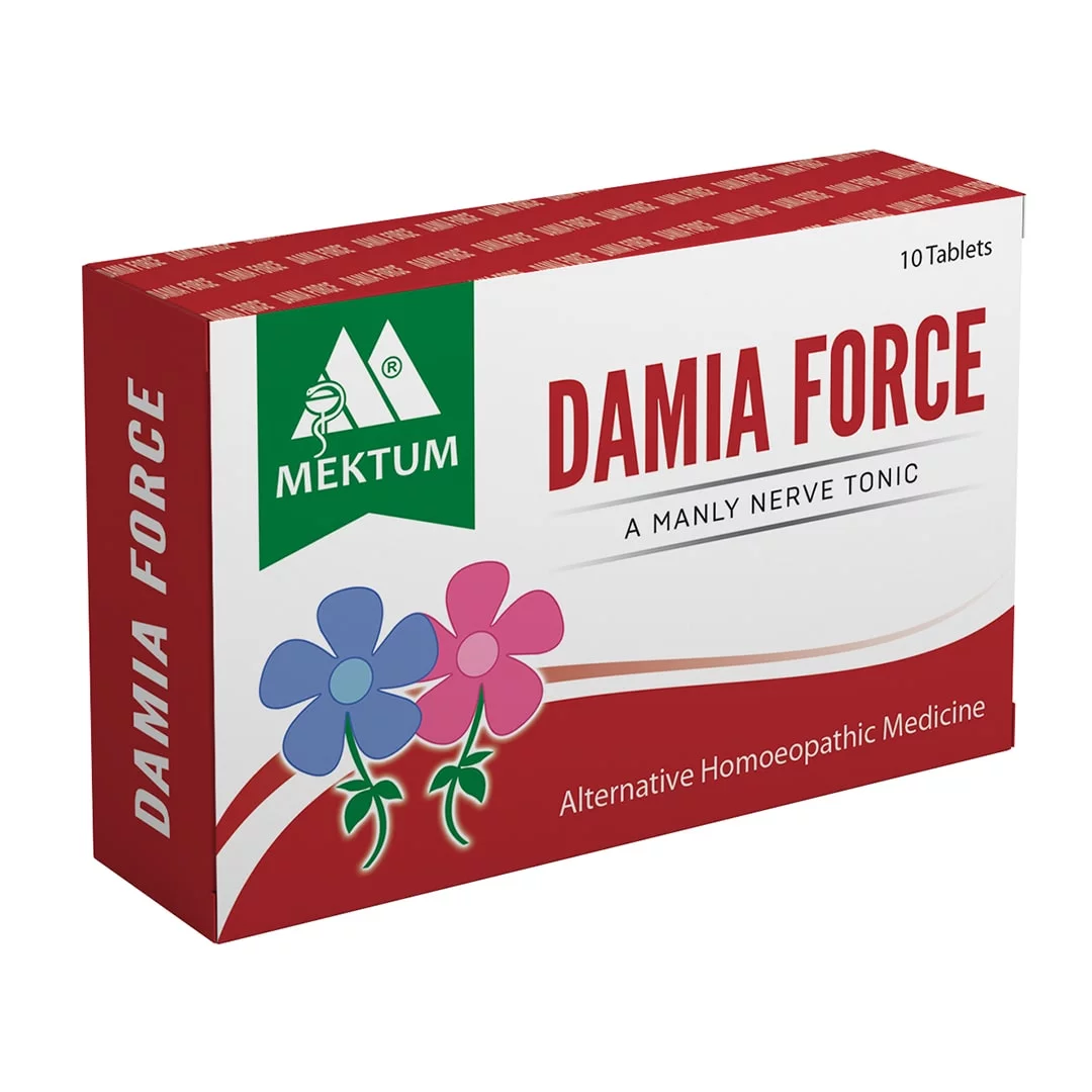Damia Force Tablet A Manly Nerve Tonic